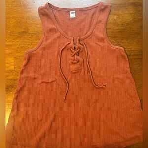 Old Navy Rust Sleeveless Top